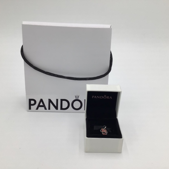 Pandora x Disney Minnie Mouse Sterling Silver Bracelet Charm - Picture 2 of 6